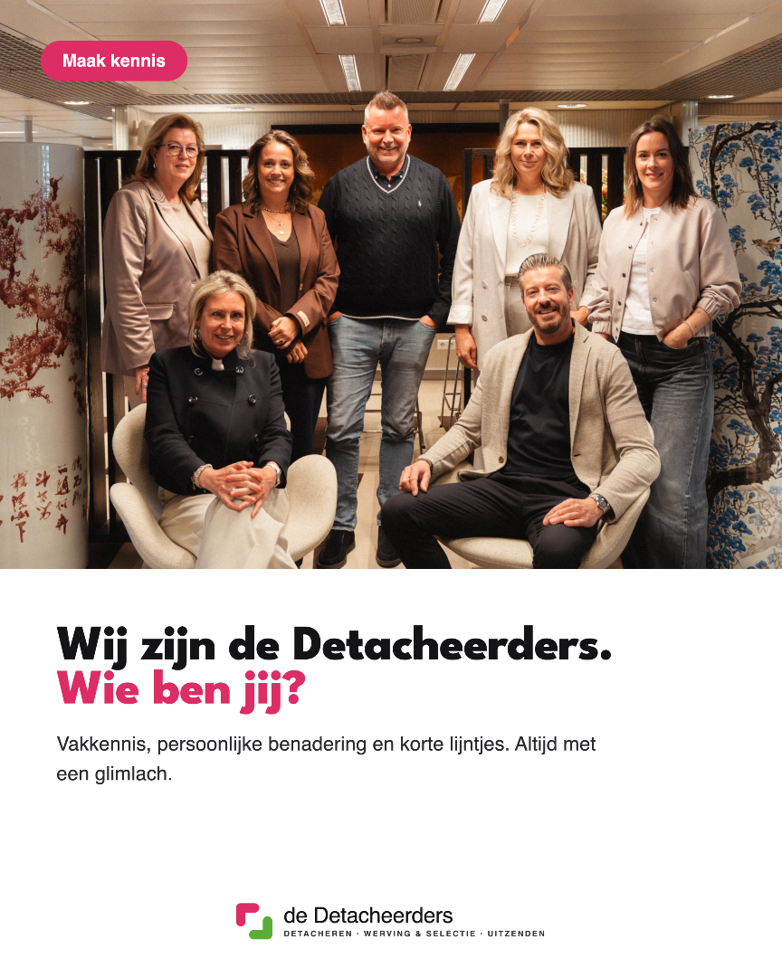 Wij zijn de Detacheerders